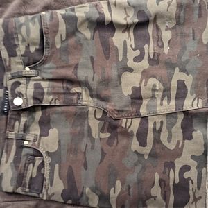 Sanctuary mini skirt camouflage